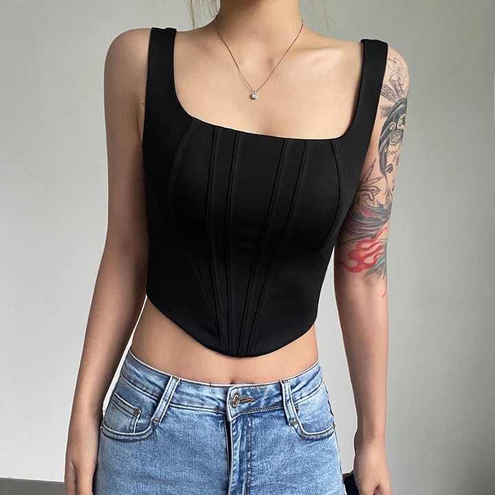 Snatch Queen Built-in Bra Top