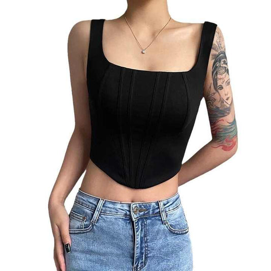 Snatch Queen Built-in Bra Top