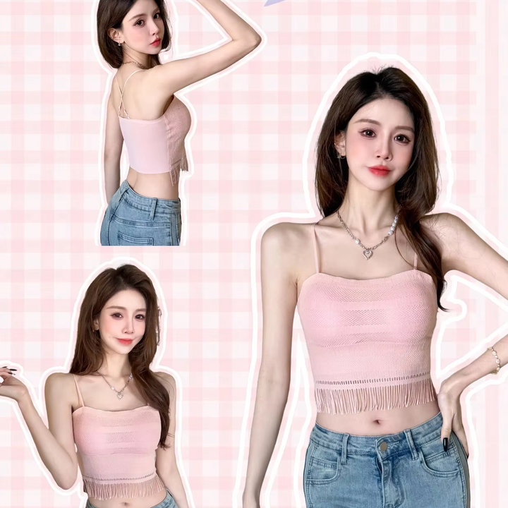 Breathe Easy Built-in Bra Crop