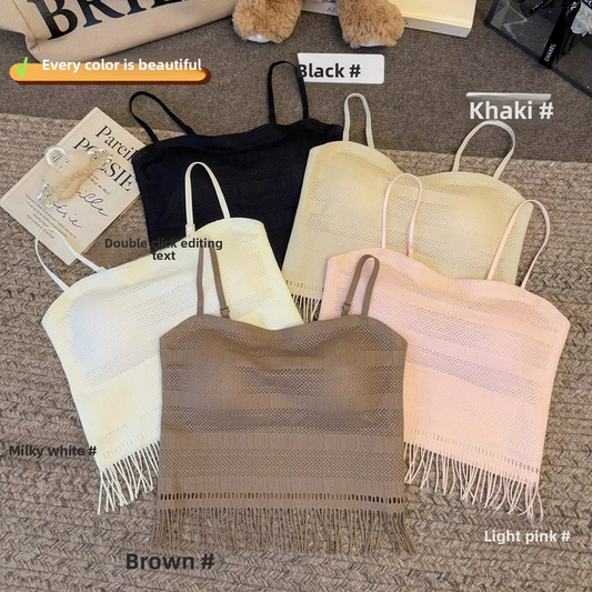 Breathe Easy Built-in Bra Crop