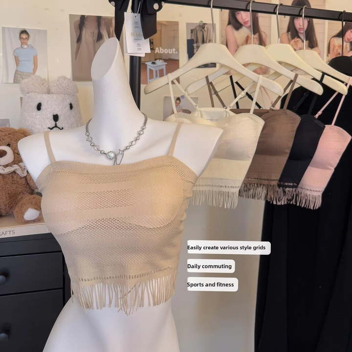 Breathe Easy Built-in Bra Crop