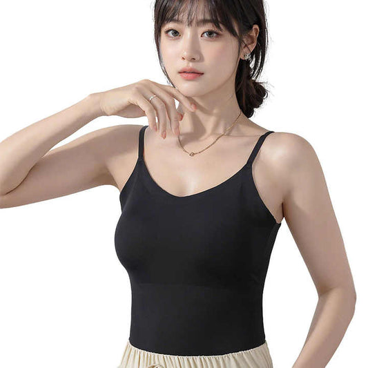 Seamless Built-in Bra Vest Top