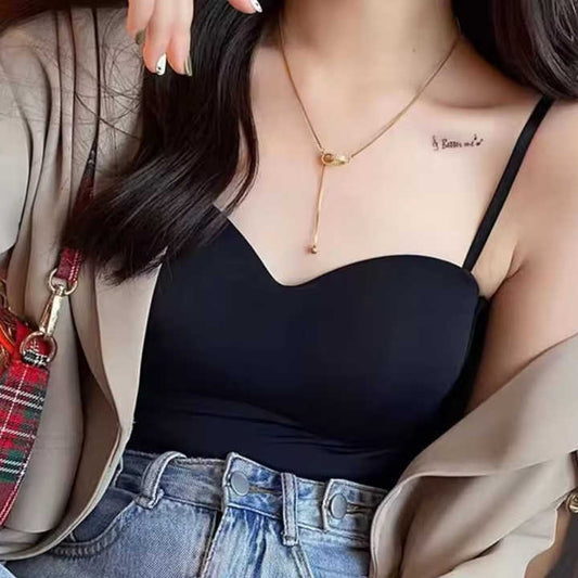 Sleek & Support Built-in Bra Top