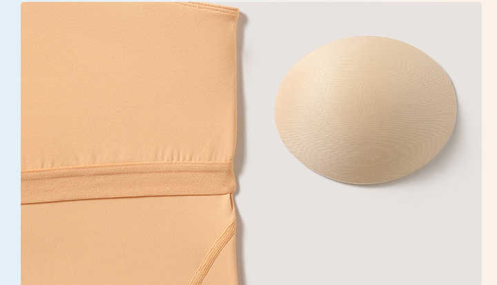 Criss-cross built-in bra top