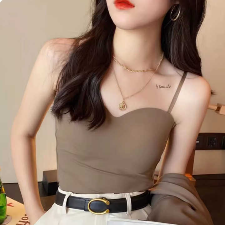 Sleek & Support Built-in Bra Top