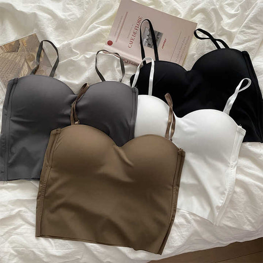 Seamless Go Built-in Bra Top
